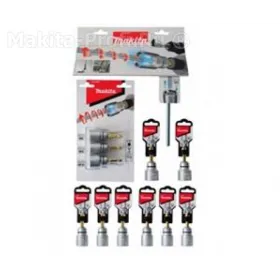 Accesorio para Herramientas Impact Gold Display Set Promotion Of Threaded Rod Socket (mm) 6mm X 3pcs., 8mm X Makita Accesorio