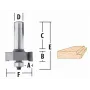FRESA 1.1/4 P/encajes TOMA 1/2 C/RODAM. Makita Accesorios de herramienta