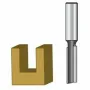 FRESA RECTA 2 FILOS1/4 X 3/4 EJE 1/4 Makita Accesorios de herramienta