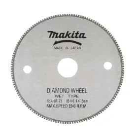 Disco Diamantado 85x15mm Hum/rim P/CC300D Makita Accesorios de herramienta
