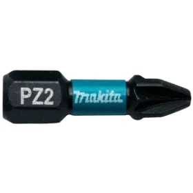 PUNTA IMPACT BLACK PZ2-25mm 2PZS Makita Accesorios de herramienta