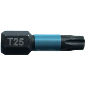 PUNTA IMPACT BLACK T25-25MM 2PZS Makita Accesorios de herramienta