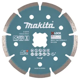 Segmented/ Concrete/ X-LOCK 125MM Makita Accesorios de herramienta