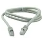 Patch Cord Categoría 6 UTP RJ45 1 Metro Gris Telecomunicaciones