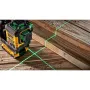 Nivel laser dewalt verde 12/20 Volts 3 lineas DCLE34031B Niveles laser - vista detalle
