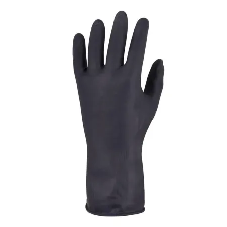 Guante albañil 35cm negro Seguridad industrial