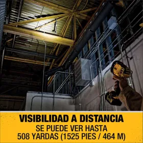 Foco LED Inalámbrico DeWALT DCL043 20V MAX Herramienta inalambrica sin bateria