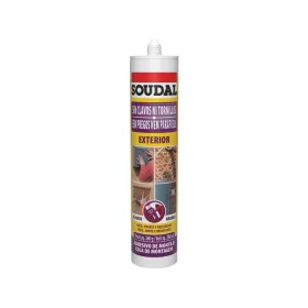 Adhesivo sin clavo de montaje Exterior  e interior Soudal Sellos y adhesivos
