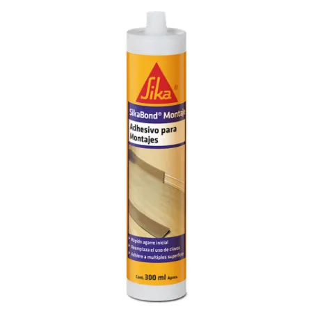 Adhesivo de Montaje SikaBond 300 ml Sellos y adhesivos