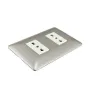 Enchufe Doble Bipaso 10A/16A 250V Stanford Champagne 3920 Electricidad - vista detalle