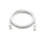 Patch Cord de Red Categoría 6 UTP LSZH Blanco 0,5 Metros Triplee