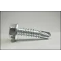 Autoperforante Tornillo Hexagonal Pta 3 12-14 x 1 1/2 100U Triplee 07RLHB Fijaciones