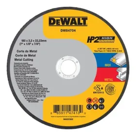 Disco Corte 7"x3,0 Ac. Inox./Metal Plano Disco corte Metal
