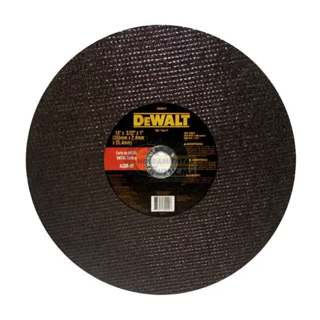 Disco Corte Metal 14 x 3/32 x 1 (tronzadora) Lc DeWalt DW0014