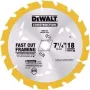Disco Sierra DeWalt 7-1/4" 18 Dientes Corte Grueso DW3192 Accesorios de herramienta