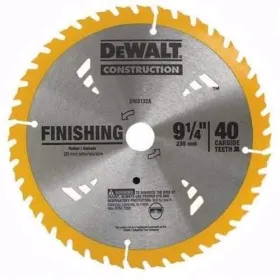 Disco Sierra DeWalt 9-1/4" 40 Dientes DW3132A Accesorios de herramienta