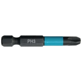 PUNTA IMPACT BLACK PH3-50mm 2PZS Makita Accesorios de herramienta