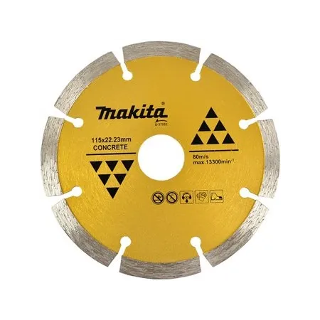 Disco Diamantado 230 mm*22.23 mm Onda / Seco / Concreto Makita D-37627 Accesorios de herramienta