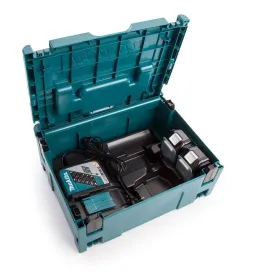 Batería/Cargador KIT FUENTE Alimentacion CARGADOR DC18RC+ BATERIA BL1850B X 2un + MAKPAC Makita Accesorios de herramienta