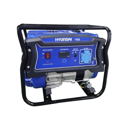 Generador Hyundai Gasolina 1,0/1,1 Kva/Kw Partida manual monofásico Abierto Generadores Electricos