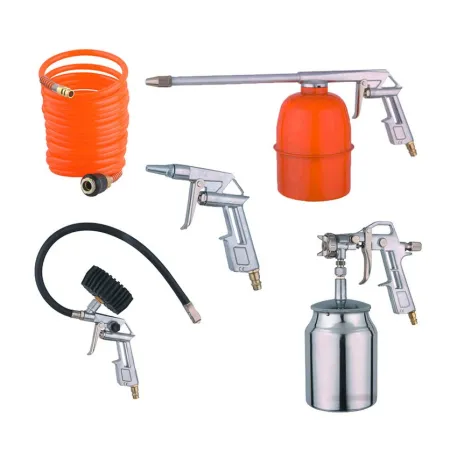 Kit para Compresor 5 piezas. (incluye adaptador) Herramienta inalambrica sin bateria
