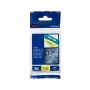 Cinta Laminada Brother TZe-PR935 Blanco sobre Plata Premium 12 mm x 8 m Original Tecnologia