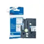 Cinta Satinada No Adhesiva Brother TZe-R231 Negro sobre Blanco 12 mm x 4 m Original precio online