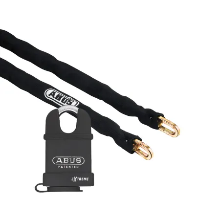 Kit De Seguridad Con Cadena Abus 8KS140 Para Rueda De Repuesto - Protección Antirrobo Robusta Candados y bloqueo