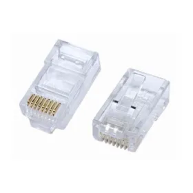 Conector RJ45 CAT5e para Cable UTP – Bolsa de 100 Unidades Conectores