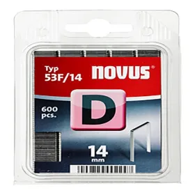 Grapas Novus 53F/14 Alambre Plano 14 mm – 600 Unidades 042-0378 Herramientas manuales