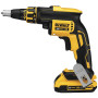 Atornillador Drywall inalambrico 20V dewalt DCF620