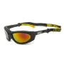 Lente Antiparra Turbine GT Gris Marco Negro con Revo Rojo Lentes y antiparras