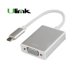 Adaptador USB Tipo C a VGA Ulink Tecnologia