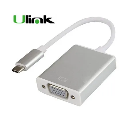 Adaptador USB Tipo C a VGA Ulink Tecnologia