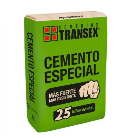 Cemento Especial 25 Kg Transex Cemento y Morteros