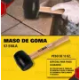 MAZO DE GOMA 13oz. Martillo carpintero