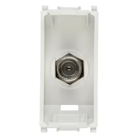 Toma Conector Vimar Tipo F Hembra Blanco 14318 Enchufes electricos