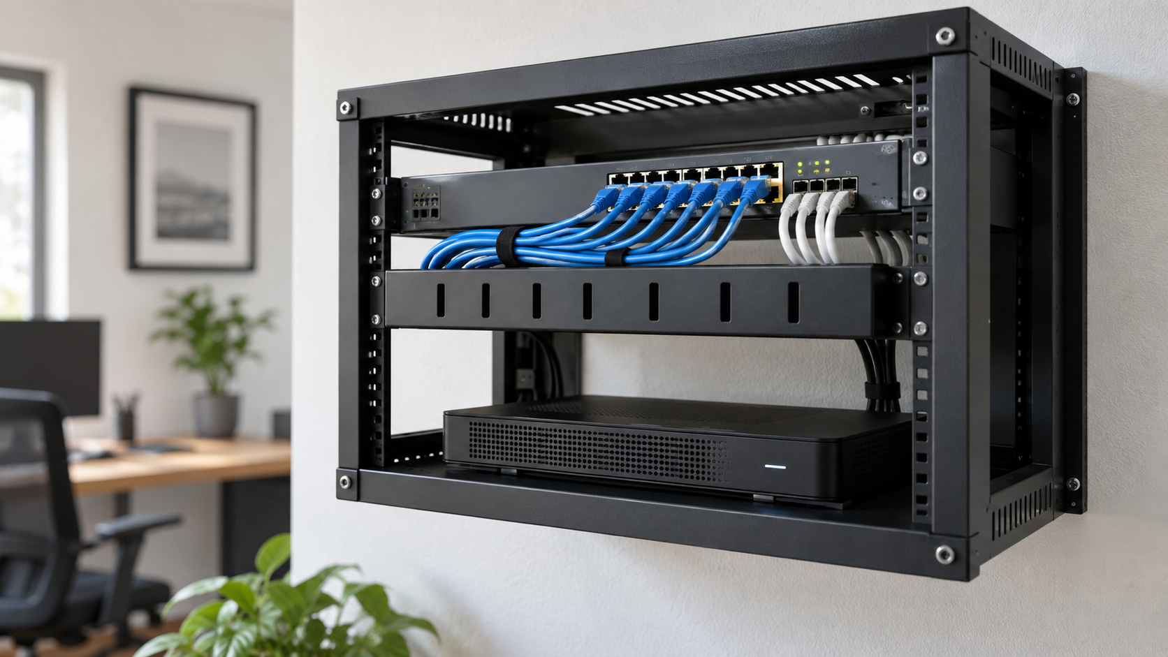 Cómo ordenar un rack de comunicaciones para facilitar mantenciones