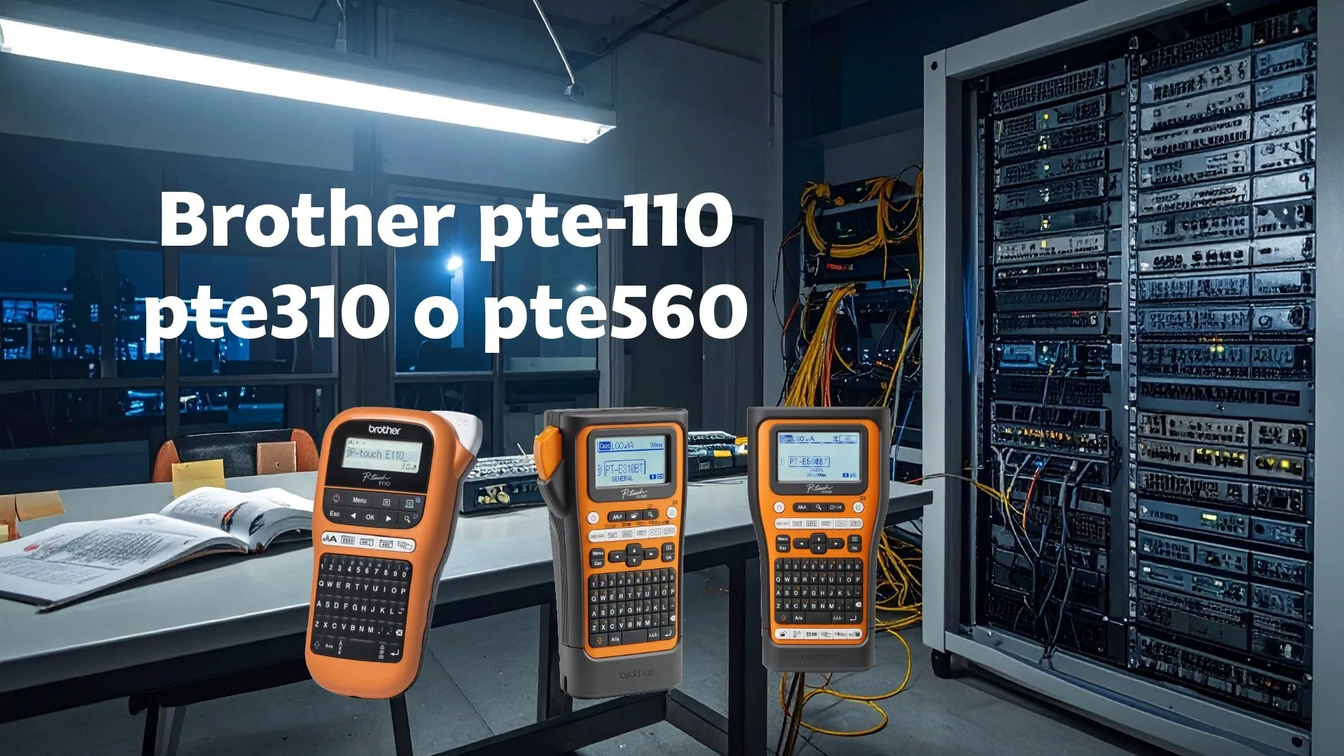 PT-E110VP vs PT-E310BTVP vs PT-E560BTVP: ¿Cuál Rotuladora Brother Elegir?