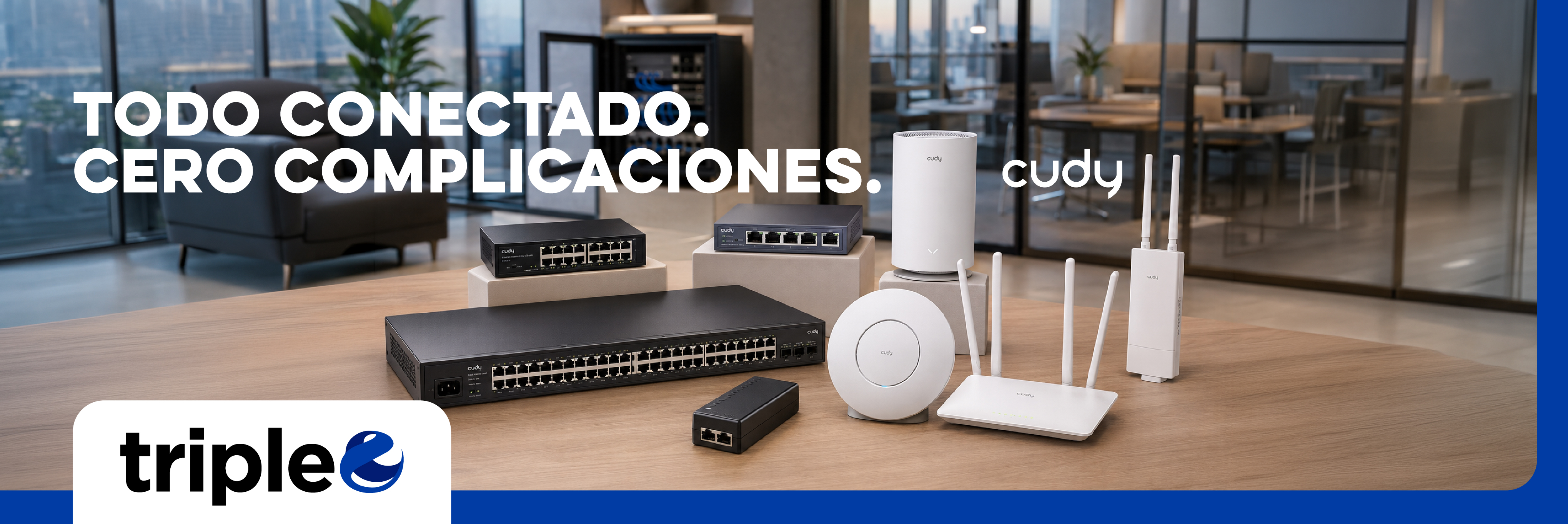 Cudy soluciones de redes wifi